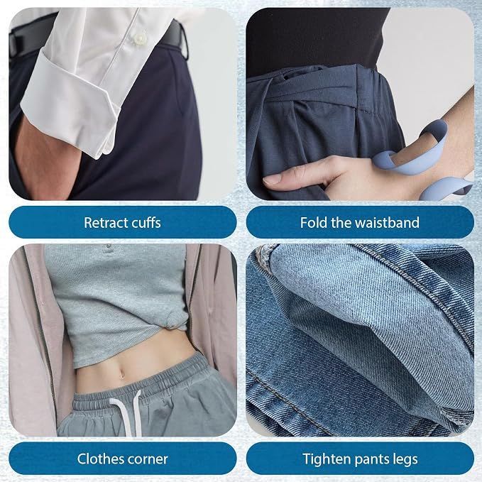 8 Piece Trouser Shortener Waist Adjuster for Jeans โ image 5