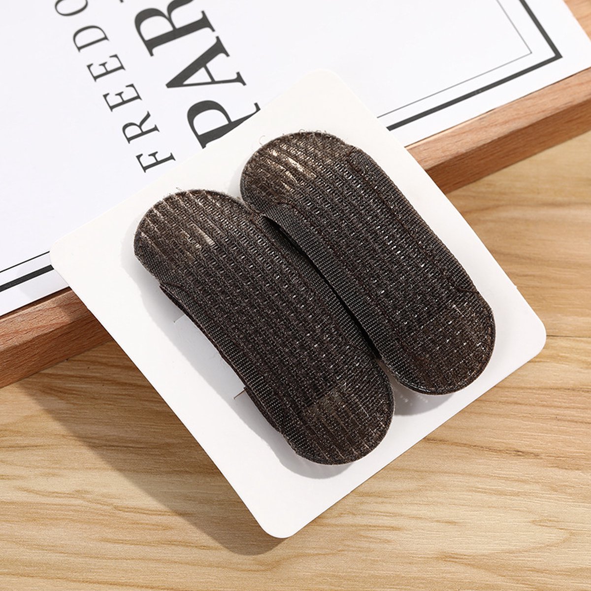 Set of 2 Hair Volume Clips | Invisible Hair Volume Enhancer | Invisible Hairpin | Hair Accessory | Brown — image 5