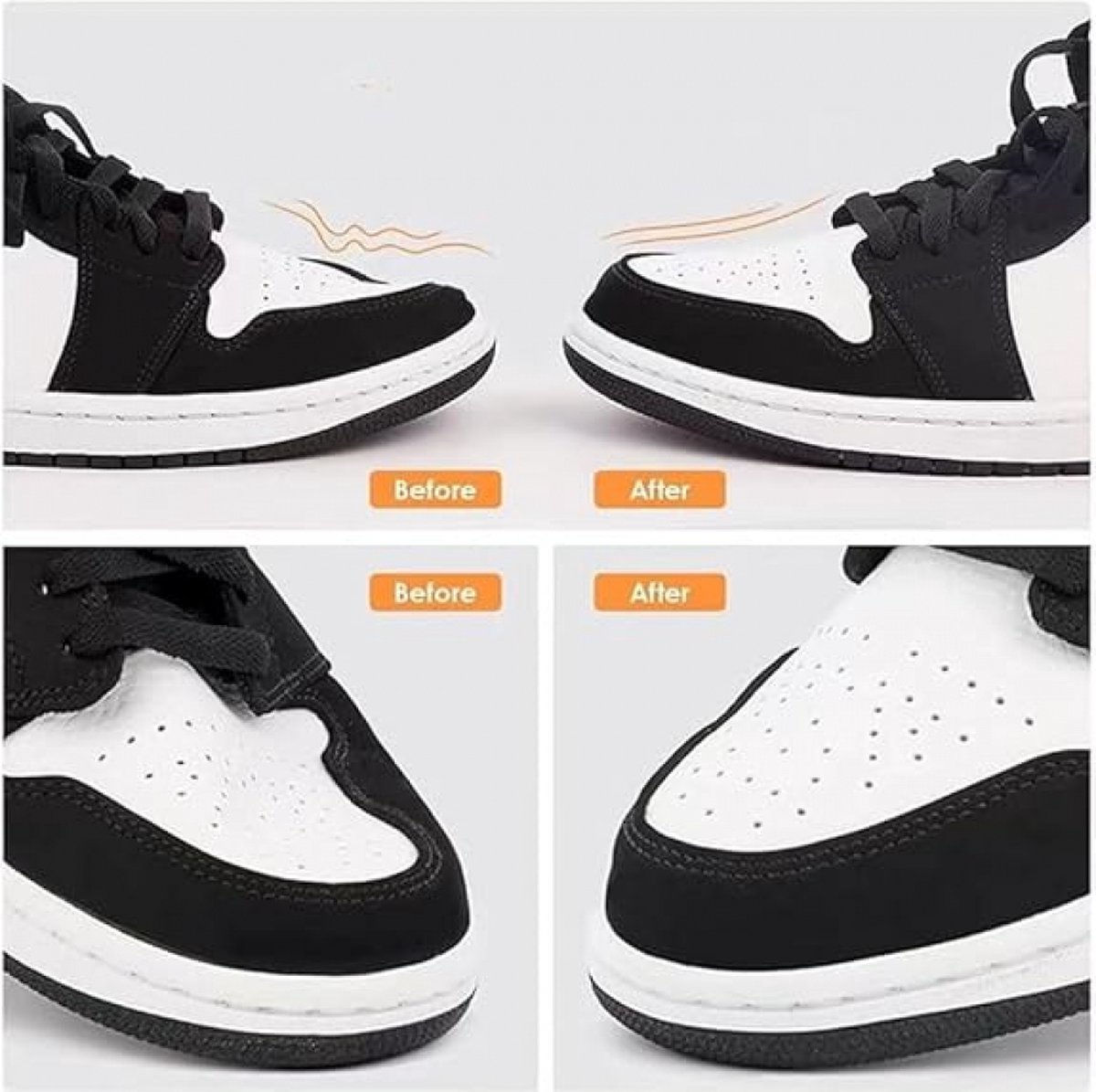 Sneaker Crease Protector - 8 Pairs - Anti-Crease Protector - Shoe Crease Protector - Sizes 40 to 45 (L) - Anti-Crease - Sneaker Shield - Sneaker Protector — image 5