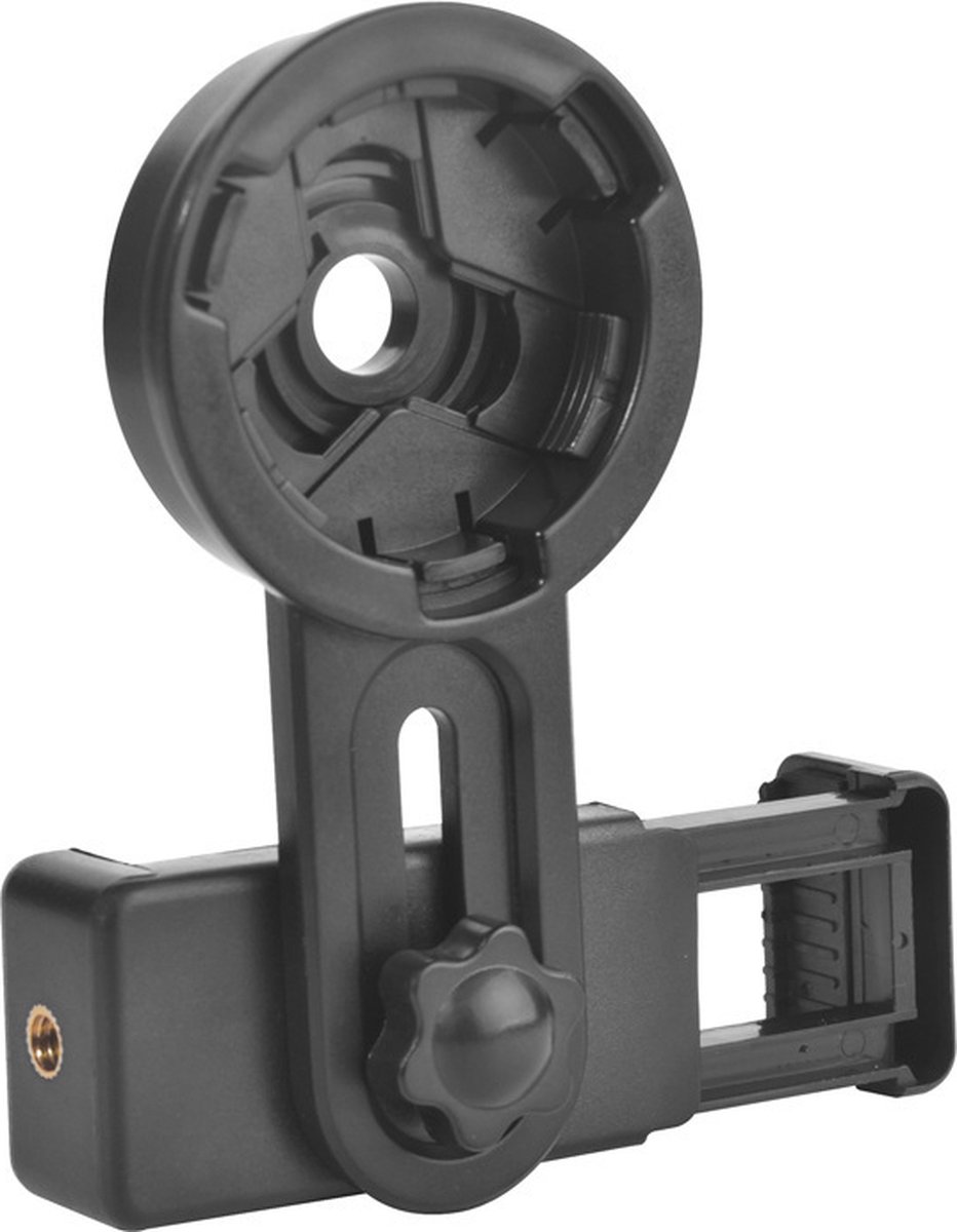 Smartphone Holder - Mobile Phone Adapter Mount - Smartphone Photography Accessory - Phone Camera Lens Set - Clip-On Design - for spotter's/binoculars/telescope