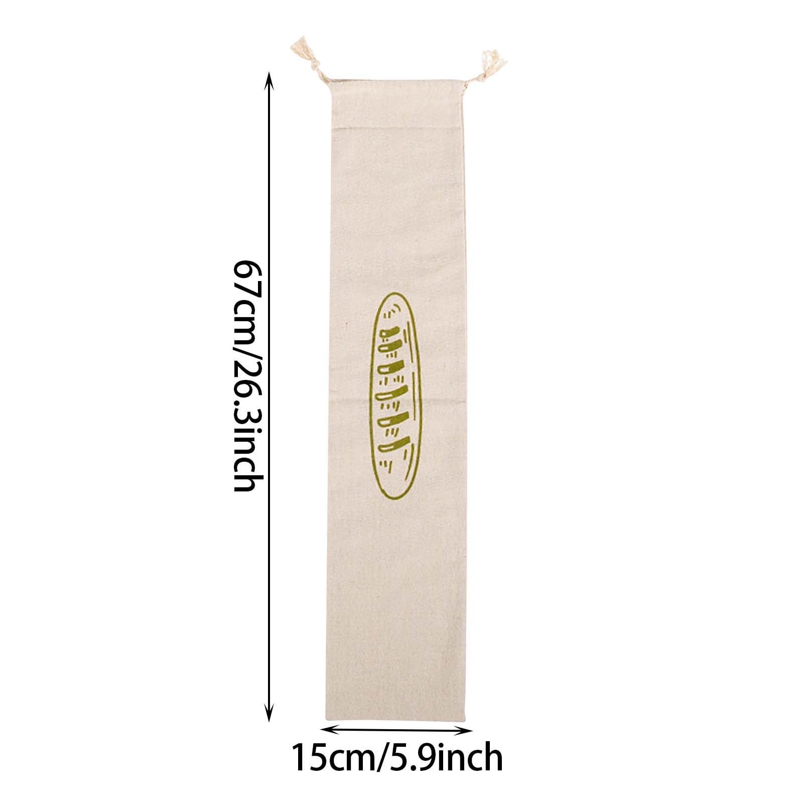 School SuppliesLinen Bread Bag Reusable Bread Bag 1Pc, 1Pc Linen Bread Bag Reusable Bread Drawstring Bag Cotton Bread Bag (Include: 1Pc Bread Bag) Sale C — image 2