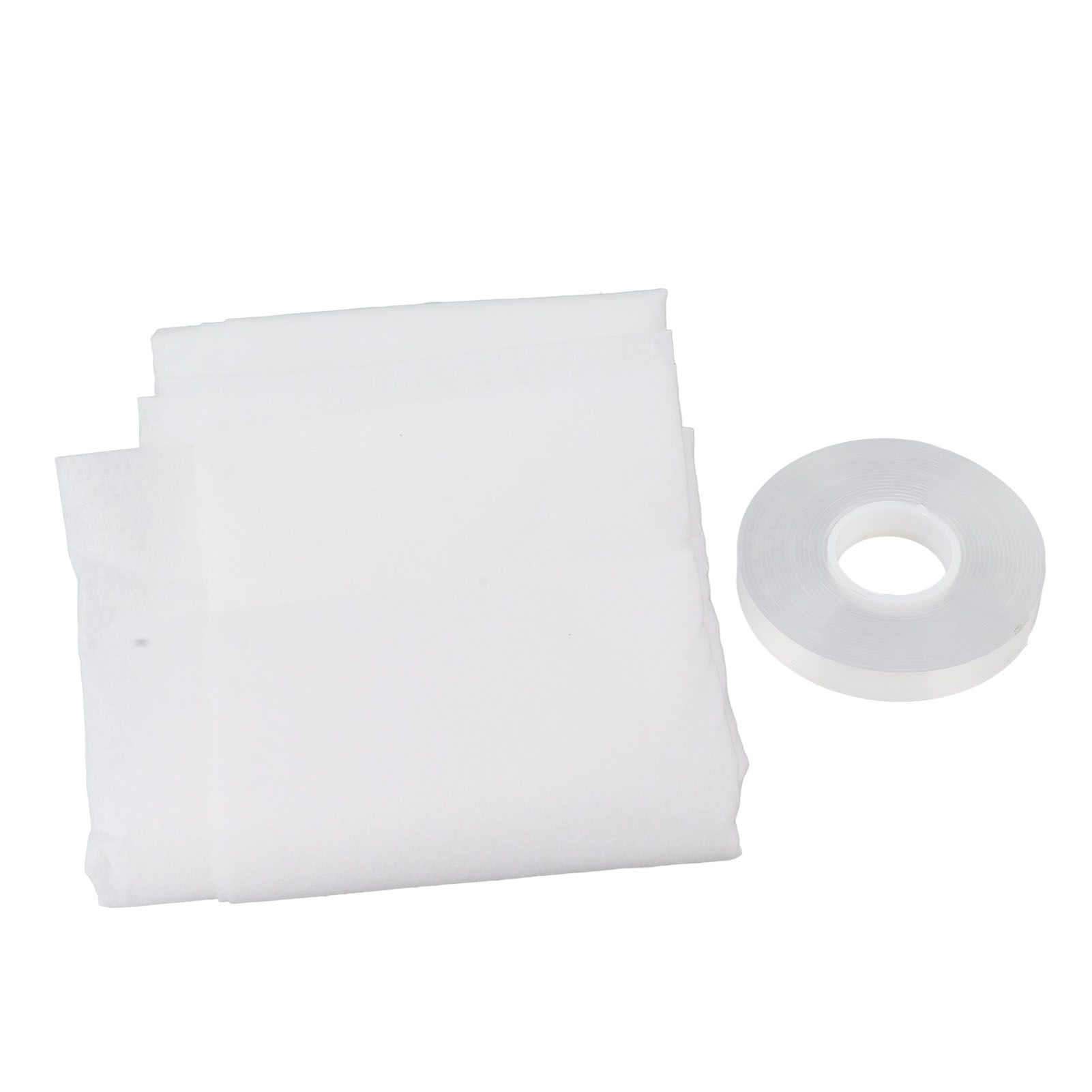 Air Vent Filter Kit Cotton Electrostatic Dust Control Vent Filter with Installation Tape for Heating Intake Registers and Grilles