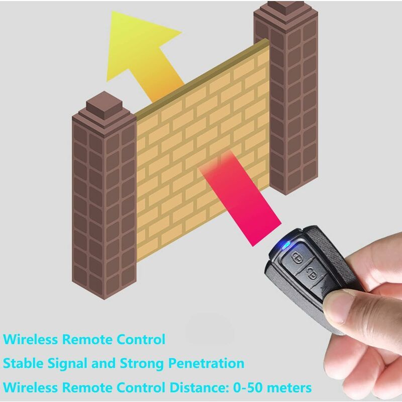 Anti-theft alarm, smart alarm with wireless remote control, waterproof vibration smart alarm, for bicycle/motorcycle/electric vehicle/scooter โ image 3