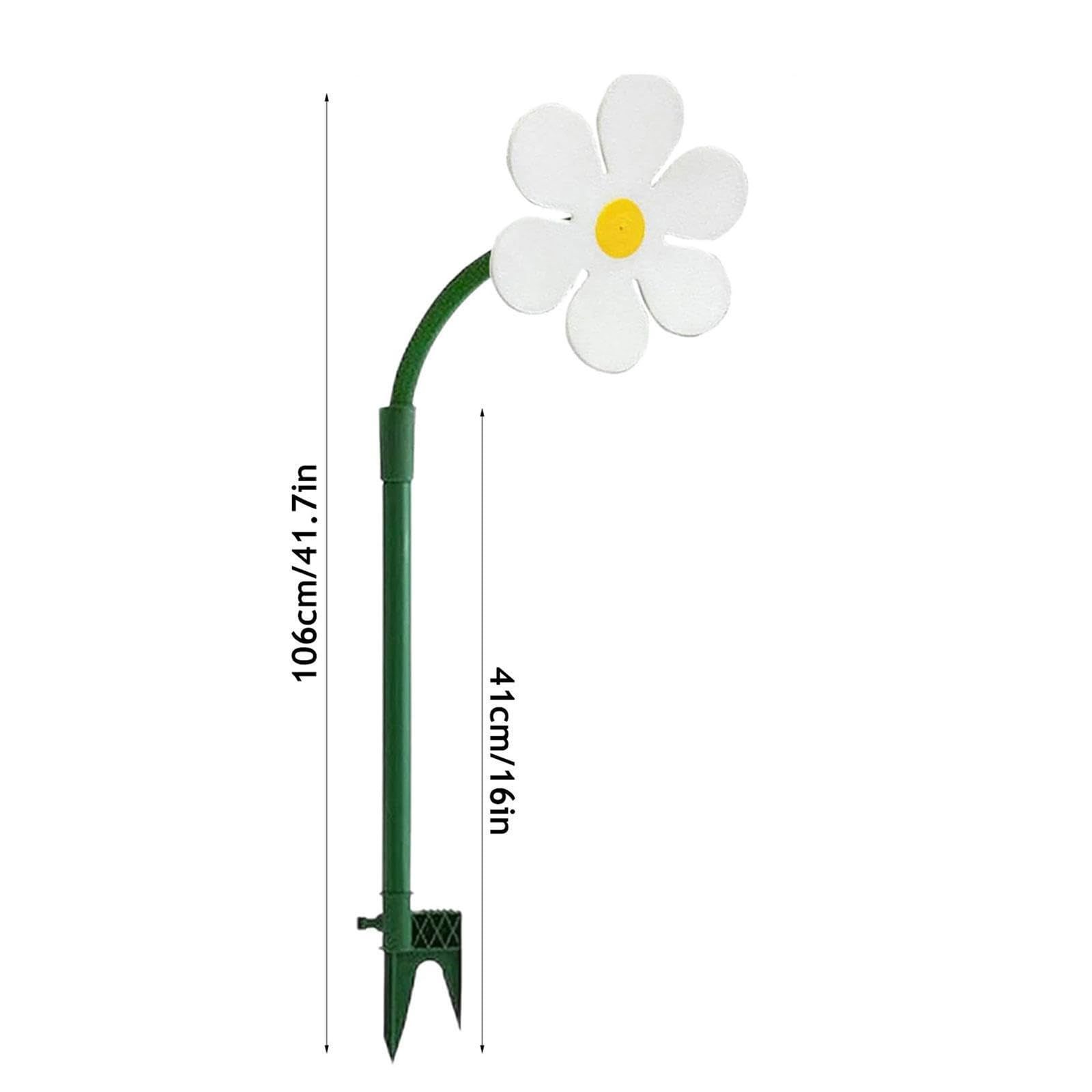 Lawn Watering Sprinkler Sprayer, Garden Crazy Daisy Sprinkler Stake, Kids Outdoor Water Play, Garden Irrigation Tool — image 2