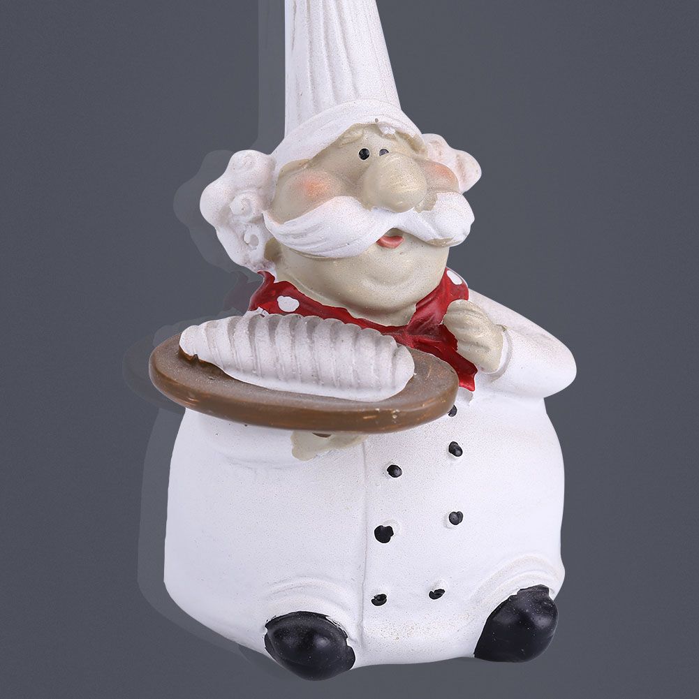Creative Resin Kitchen Chef Figurine Decor House Restaurant Cafe Decorative Accessories Gift โ image 5