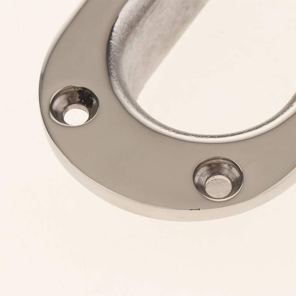 Hawse Pipe Silver Winch Cable Lead Guide Stainless Steel Rectangular Boat Fairlead for Marine Ship Yacht — image 3