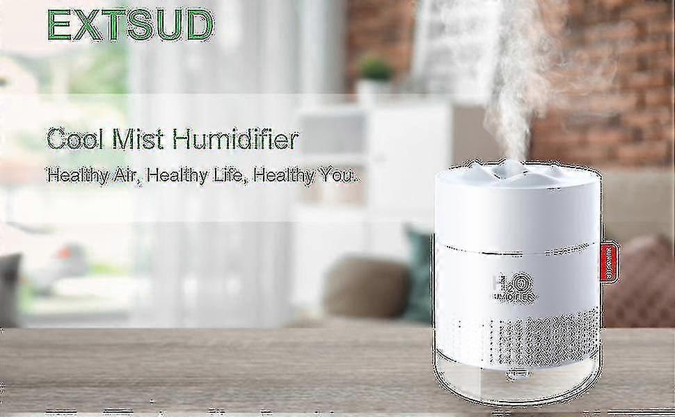 500ml Cool Mist Humidifier, Quiet Air Humidifier for Bedroom or Office — image 4