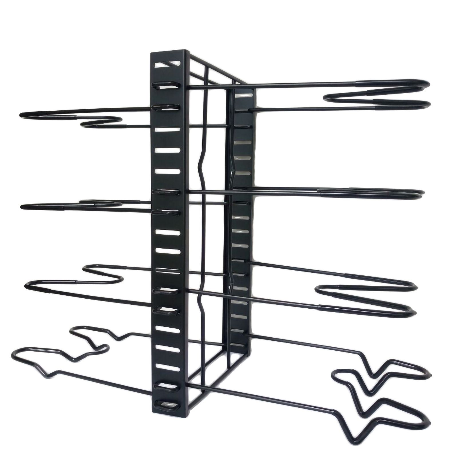 Multi Layer Pot Shelf Thicken Iron Art Pot Holder for Cutting Board Chopping Board Pot Cover 8 Layers โ image 2