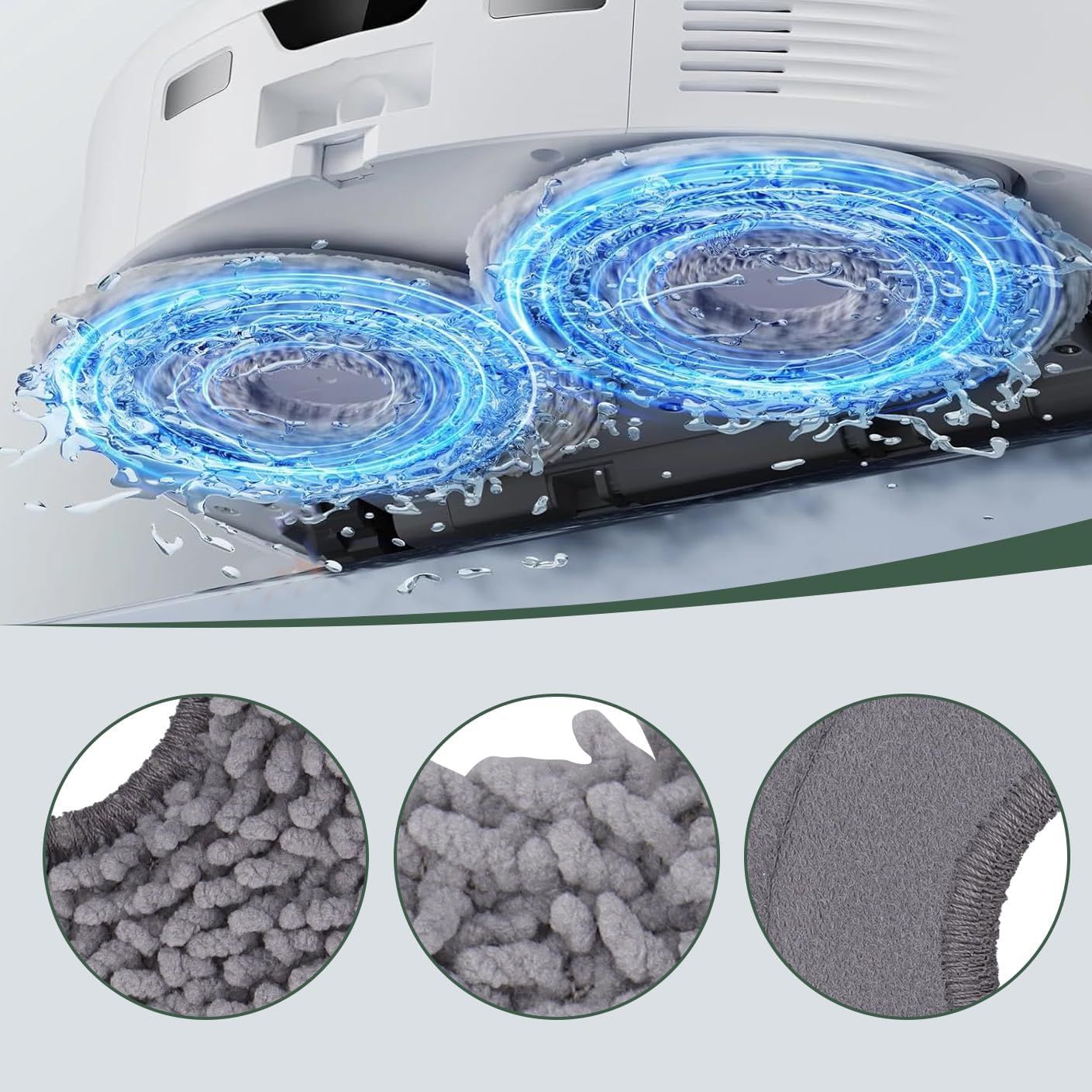 Replacement Parts Accessories Kit or Qrevo S5V/Qrevo Curv/Qrevo Curv S5X/Qrevo Edge S5A Series Robot Vacuum Cleaner - 1 Main Brush, 3 HEPA ilters, 3 Dust Bags — image 6