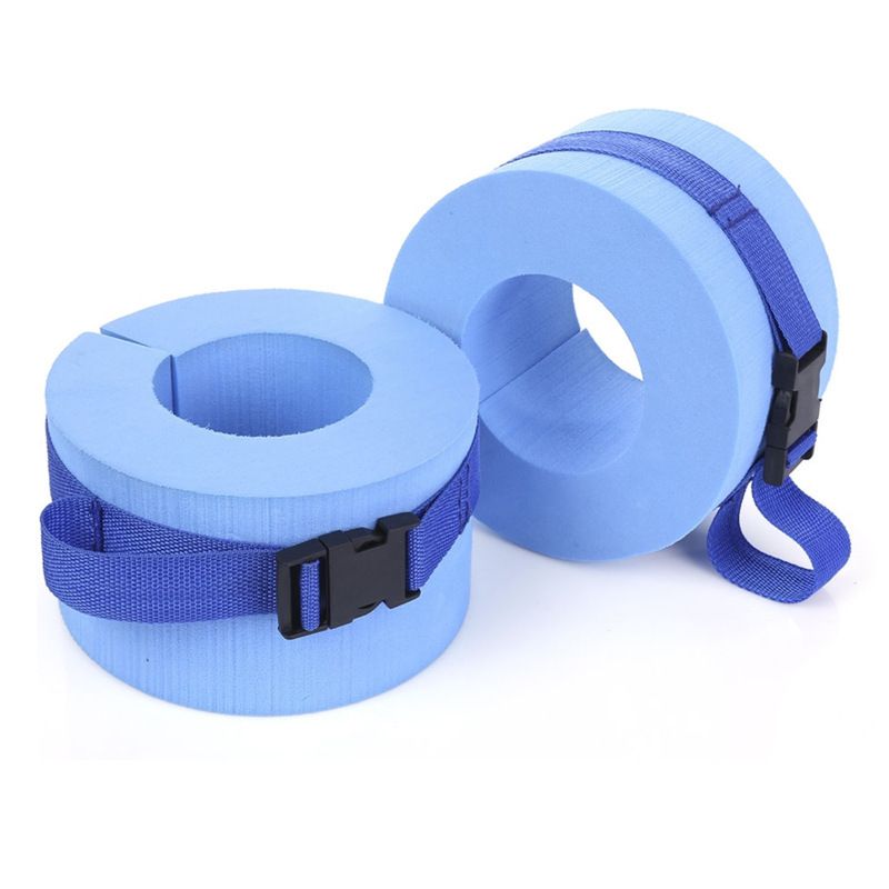 Swim Arm Band Set, Foam Swim Aquatic Cuffs,Water Aerobics Float Ring,Swim Float Sleeves Arm Float Armlet,Ankles Arms Belts — image 2