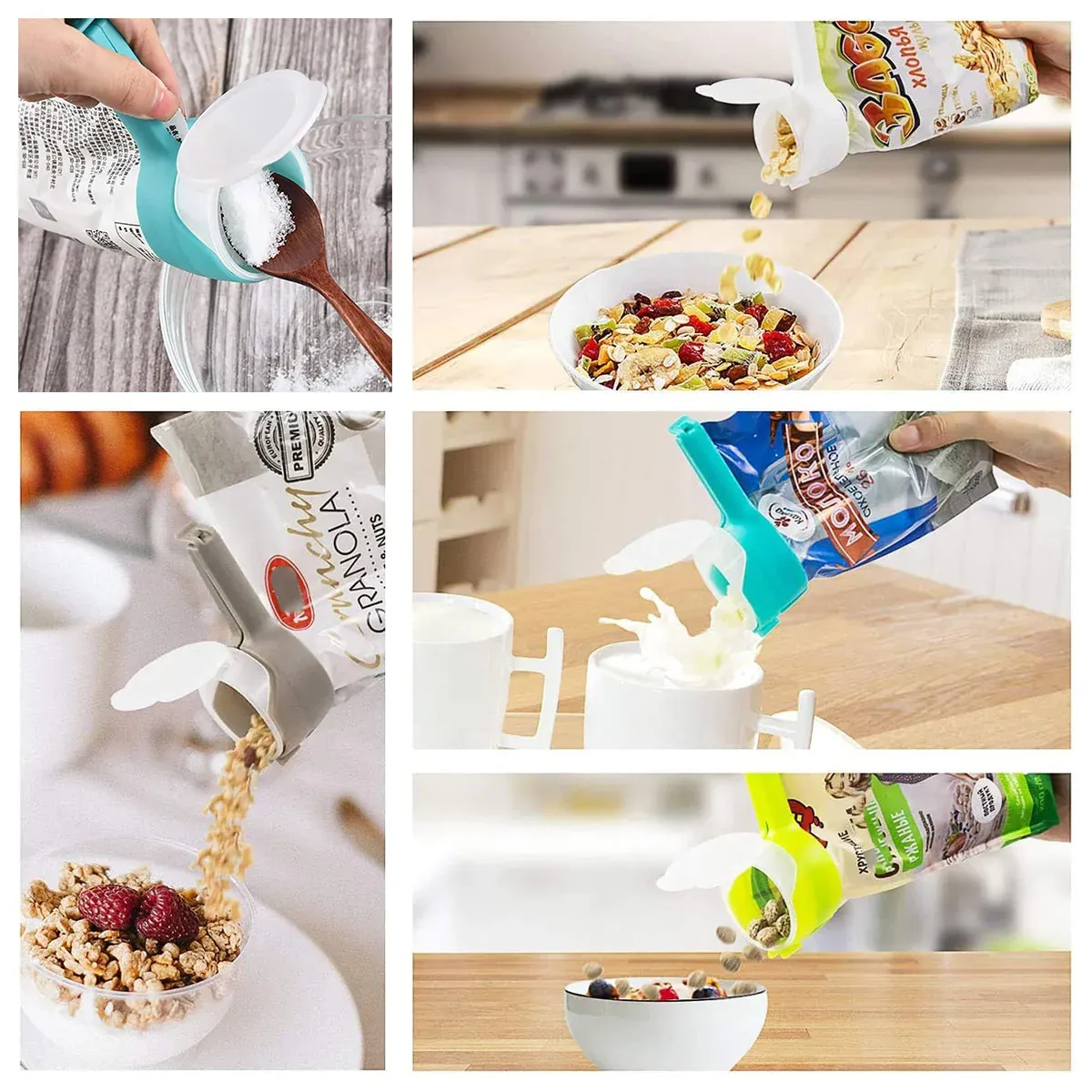 4 PCS Food Freshness Sealing Clip Moisture Proof Airtight for Food Storage โ image 4