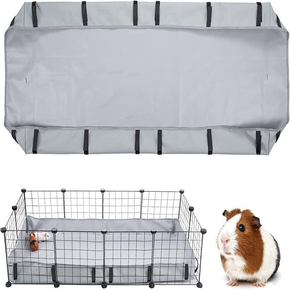 Guinea Pig Cage Liner Tarp Bottom Waterproof and Washable Base Also for Rabbits, Bunny, Hedgehog, Ferrets and Other Small Animals(120*62cm) โ image 2