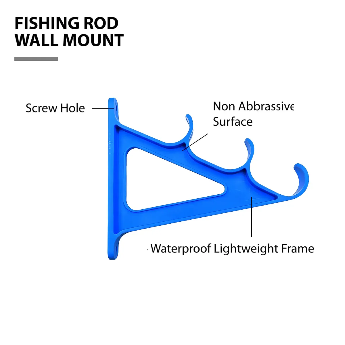 Fishing Rod Holder 3 Rod Capacity Durable for Offshore Kayak Surf - Green โ image 6