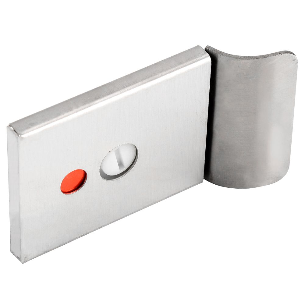 Bathroom Toilet Privacy Bolt Door Lock with Vacant Engaged Indicator and Screw Fittings — image 5