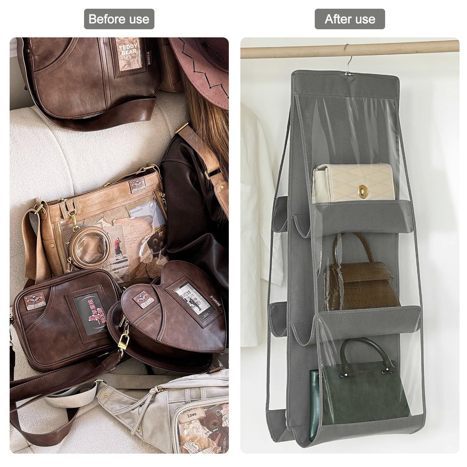 Purse Organizer for Closet — image 2