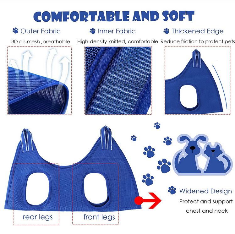 Pet Dog Grooming Harness for Bathing Washing Helper Grooming Harness Hanging Dog Slings Set Behave Well Pet Grooming — image 3