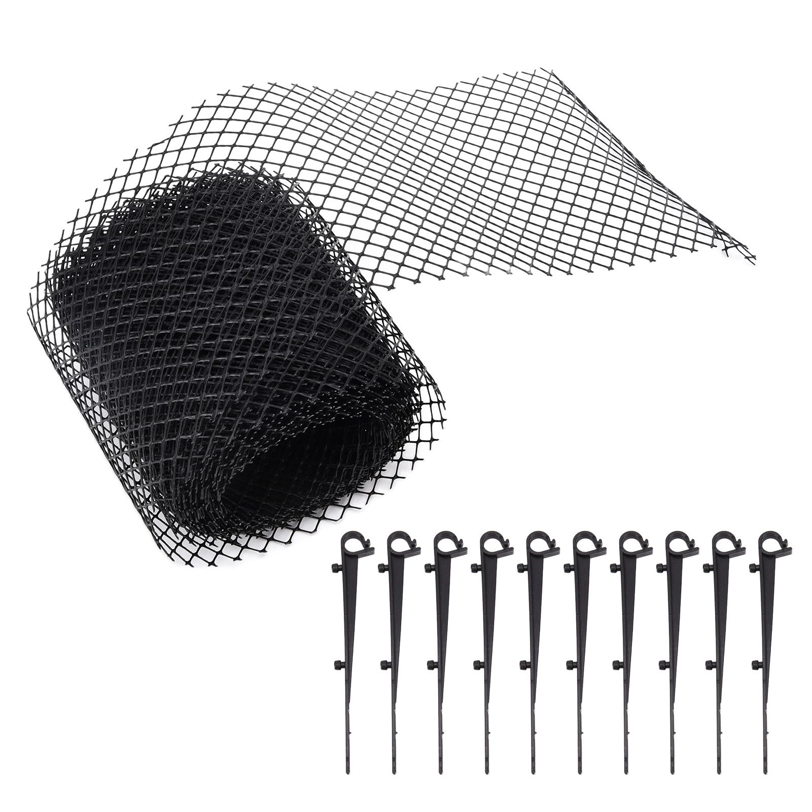 Reusable Plastic Drain Gutter Guard Mesh Protector Outdoor Anti Clogging Leaf Debris Protective Net 600x15cm โ image 5