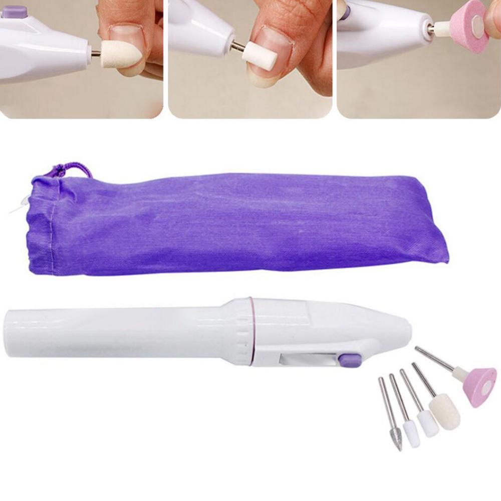 2 Sets Cordless Professional Manicure Pedicure Kit 5 in 1 Electric Nail Drill Machine โ image 4