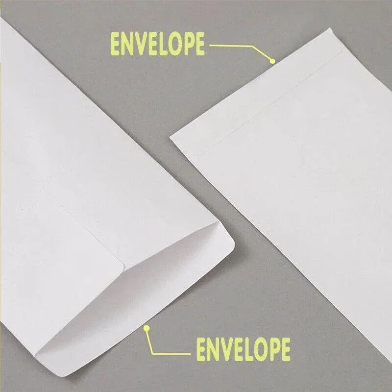 White Business Envelopes 8 Sizes Opaque Mailer with Pre-Printed Postcode - 9N:324*229MM โ image 6