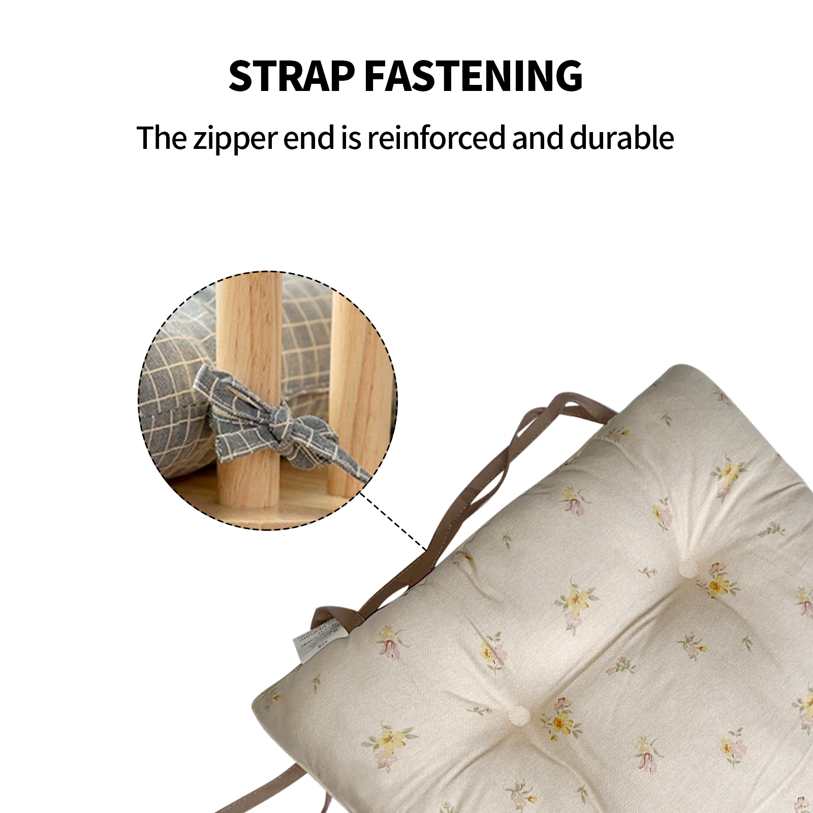 Seat Cushions Outdoor Indoor Cushion Square Soft Chair Pad — image 2