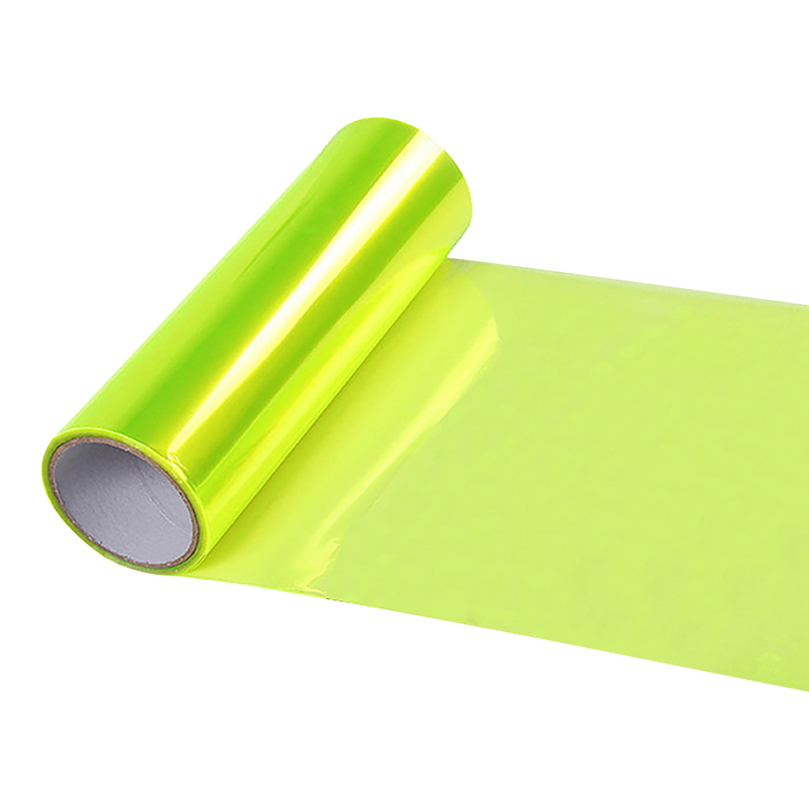 Car Headlight Color Change Film,Translucent PVC Light Sticker with Strong Adhesion,Easy Application & Bubble-Free Removal,DIY, Green, 30 x 100 cm
