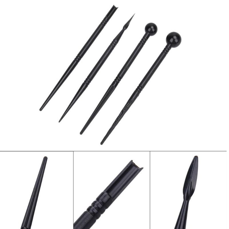 4pcs Clay Tools Clay Tool Kit Clay Sculpture Tools Clay Accessories Sculpting Tools Clay Modelling Tools Crafts Clay Supply โ image 4