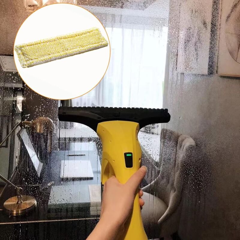 Kärcher WV2 WV5 Premium Plus Window Cleaner Replacement Microfiber Pads 3 Pack — image 3