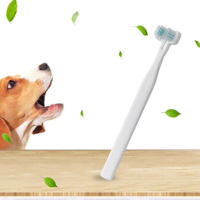 Double Head Toothbrush Dog Pet Cat Brush Dental Health Gum Care Cleaning Teeth โ image 4