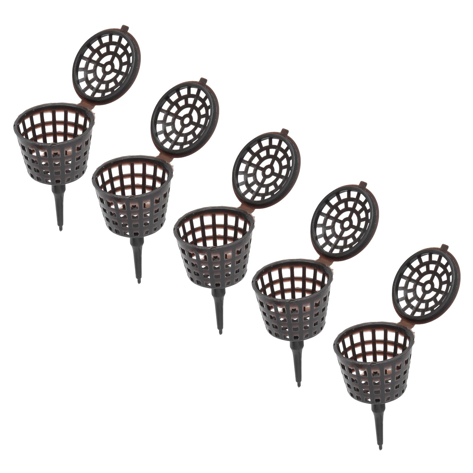 50Pcs Fertilizer Basket Plastic Sturdy Durable Planting Fertilization Box for Potted Plants Home Balconies Garden — image 5