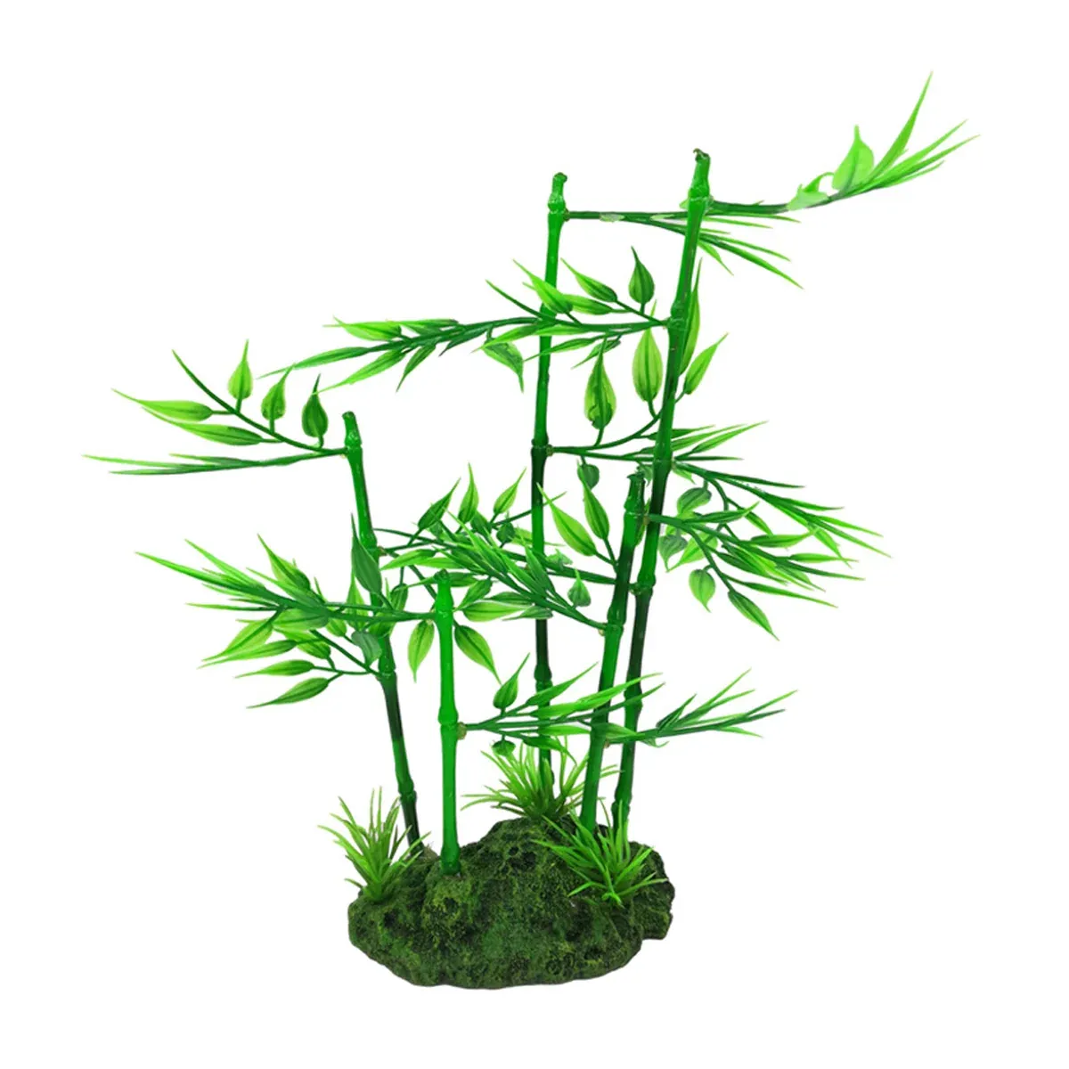 Aquarium Simulation Bamboo Decor Fish Tank Background Decoration — image 2