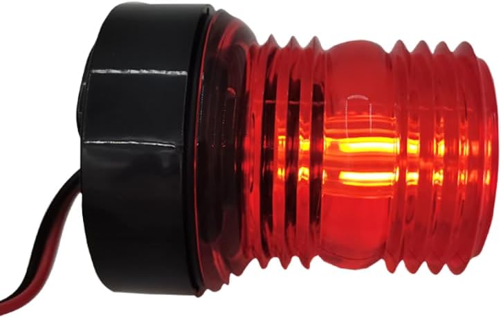 Boat Yacht Navigation Anchor Lights All Round 360° Red 12V LED Daylight Waterproof Signal — image 2