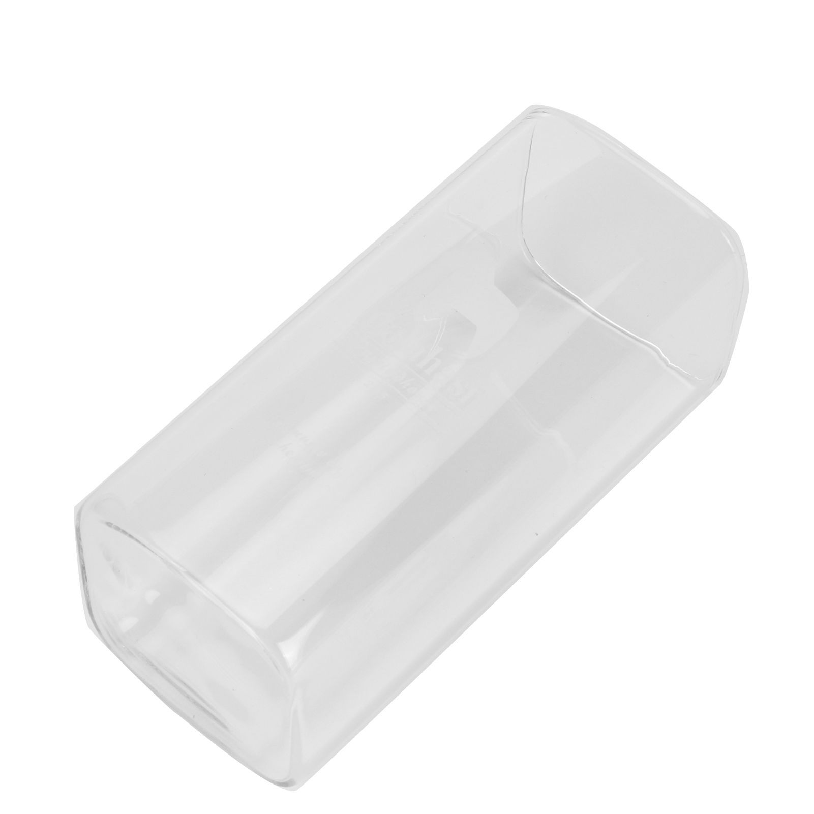 400ml Water Cup Square Heat-Resistant Glass Mug Beverage Milk Breakfast Cup DrinkwareHorse Pattern — image 6