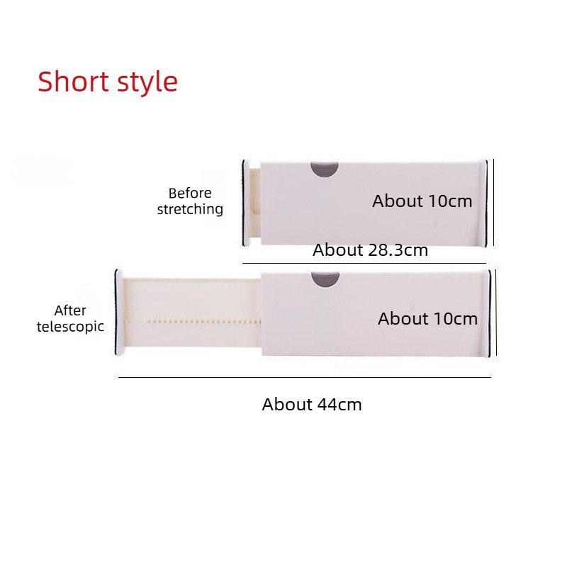 Drawer Divider Organizer for Kitchen, Closet, and More-small-10*44cm