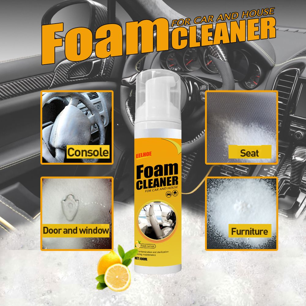 100ML Multi Purpose Foam Cleaner Surface Cleaner for Metal Marble Glass Household Surface Cleaning Agent for Furniture Protection — image 5