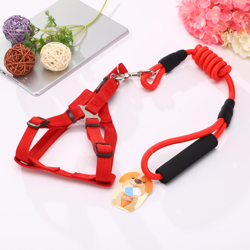 YES4PETS 2 X Medium Pet Dog Puppy Dog Harness Collar leash lead — image 3