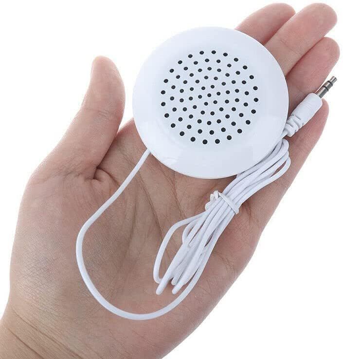 Pillow Speaker, Portable 3.5mm Mini Pillow Stereo Outdoor Speaker Player etc,Fine workmanship and exquisite appearance.- White โ image 5