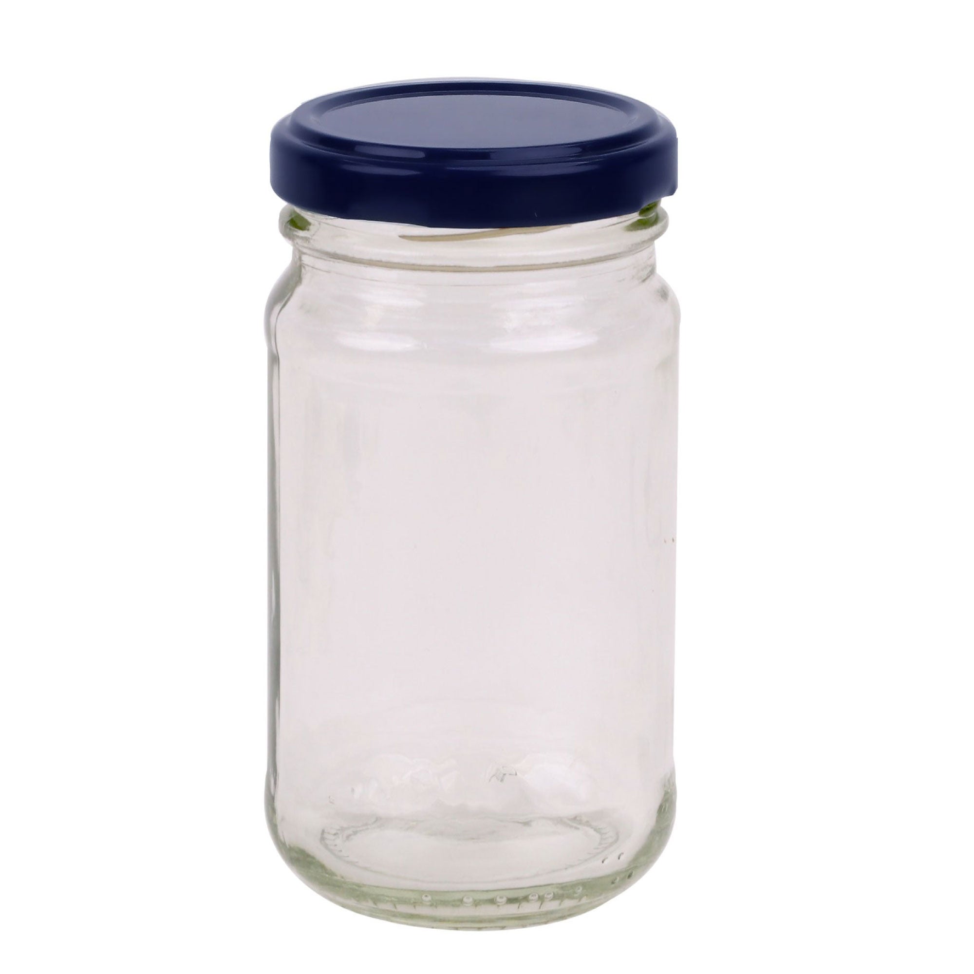 24 × 375ml Flint Glass Jars + Twist Lids - Round Food Storage Preserving Jar — image 2