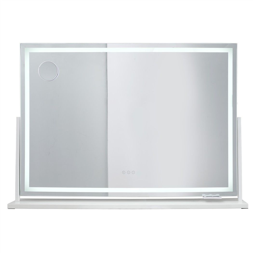 Embellir 100x70cm Makeup Mirror 360 degree Rotatable Vanity Mirror 10x magnifing โ image 3