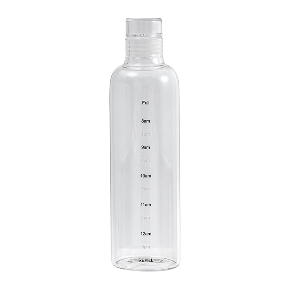 1Set Water Bottle Transparent Portable and Anti-leakage for Home and Office Use 500Ml — image 3