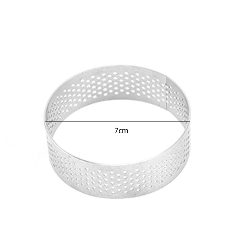 5 Pcs Stainless Steel Tower Ring Household Mousse Home Baking Tool Reusable Cake Mold Household Cake โ image 3