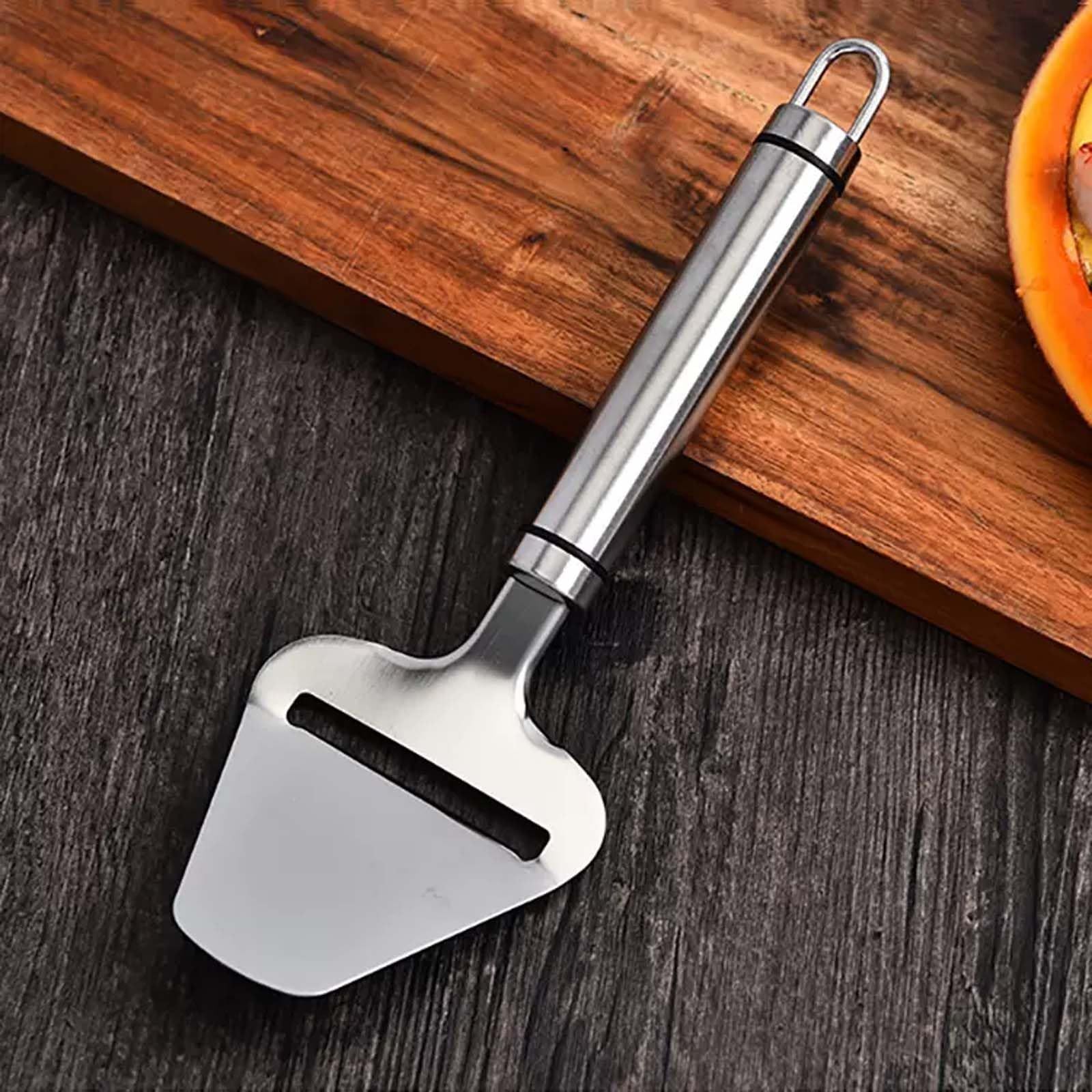Stainless Steel Cheese Slicer for All Types of Cheese - Non-Stick Cheese Shaver - For Kitchen Cooking โ image 4