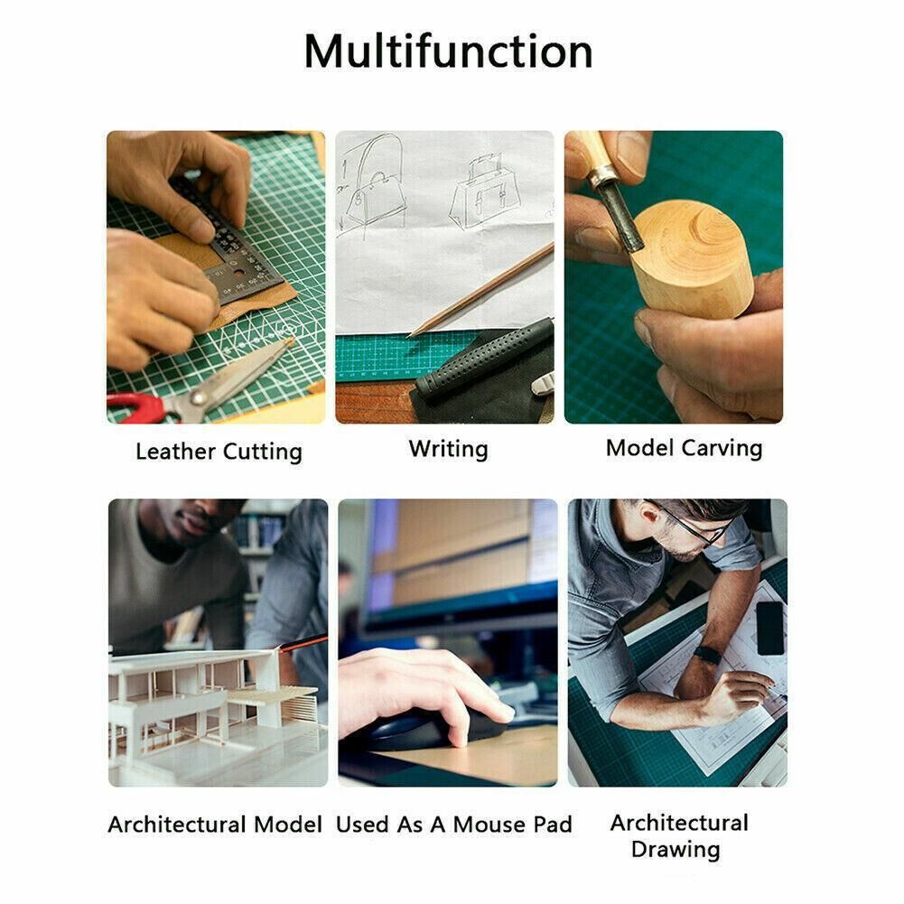 Junesix A1 A2 A3 A4 A5 Pvc Cutting Mat Durable Diy Self Healing Engraving Pad Au - A5 — image 5