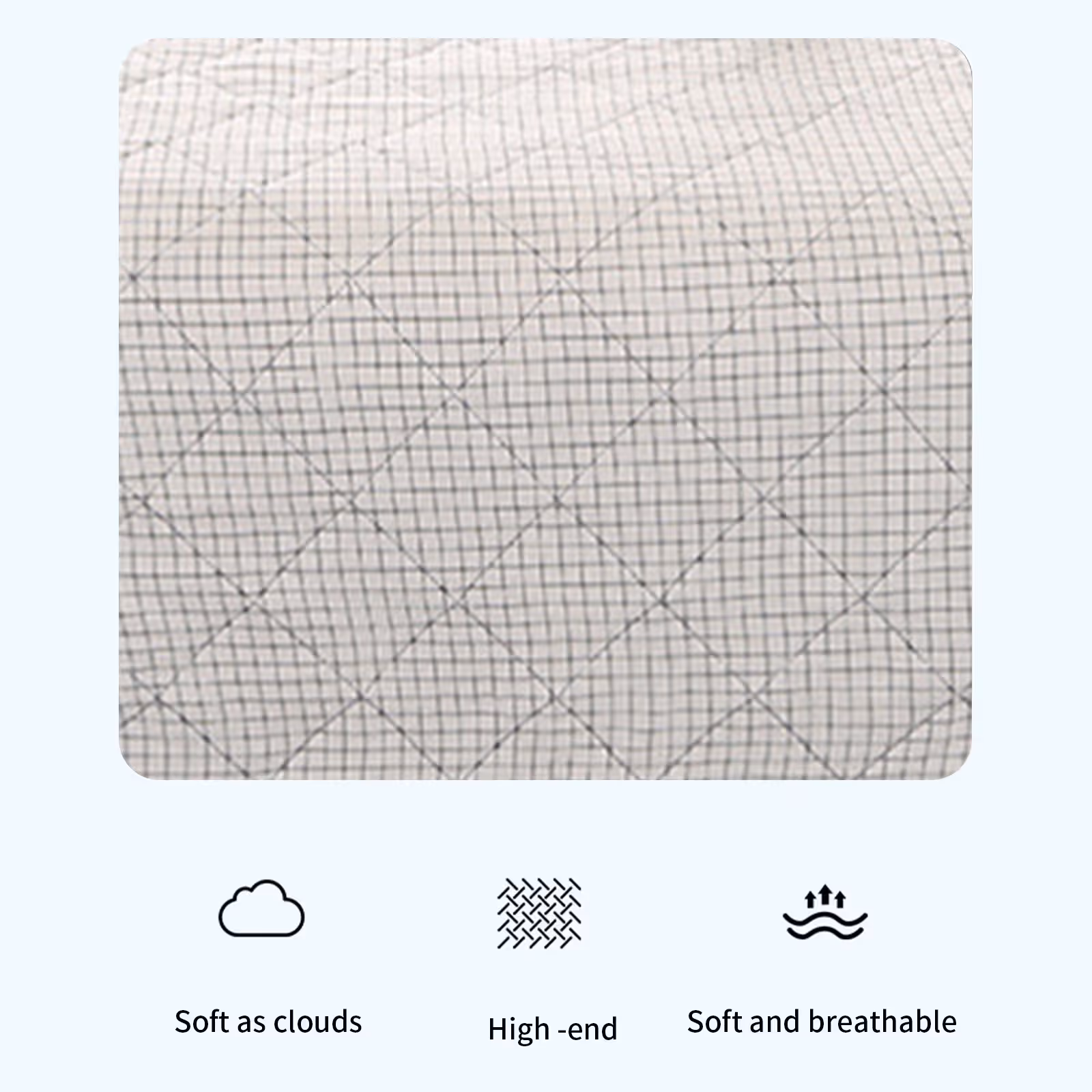 Cooling Quilt, Thin Quilts Summer Lightweight Comforter, Full Washed Cotton, Machine Washable, Soft Comfy Breathable Sleep Blanket for Hot Sleeper, Ultra-Cool — image 4