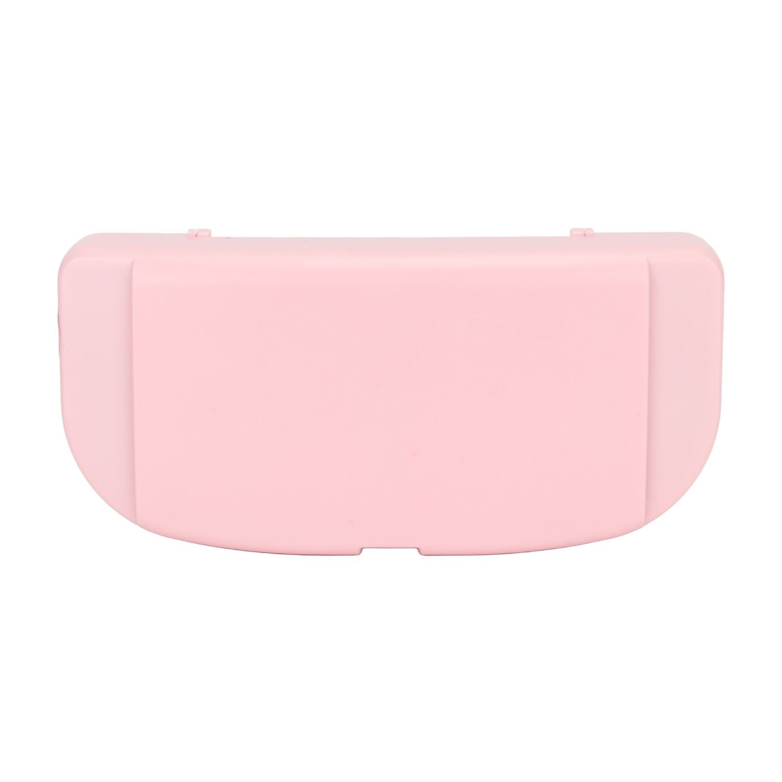 Multifunctional Car Glasses Holder Case Car Sun Visor Sunglasses Case Holder Eye Glasses Organizer Box With Clip Pink — image 6