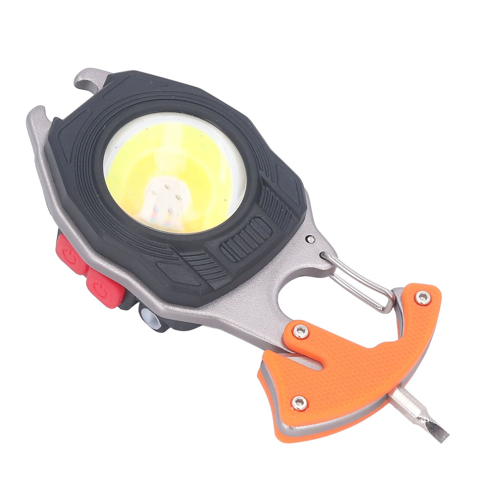 LED Keychain Flashlight Multifunctional Type C Mini Emergency Work Light Pocket Light with Bottle Opener Lighter โ image 6