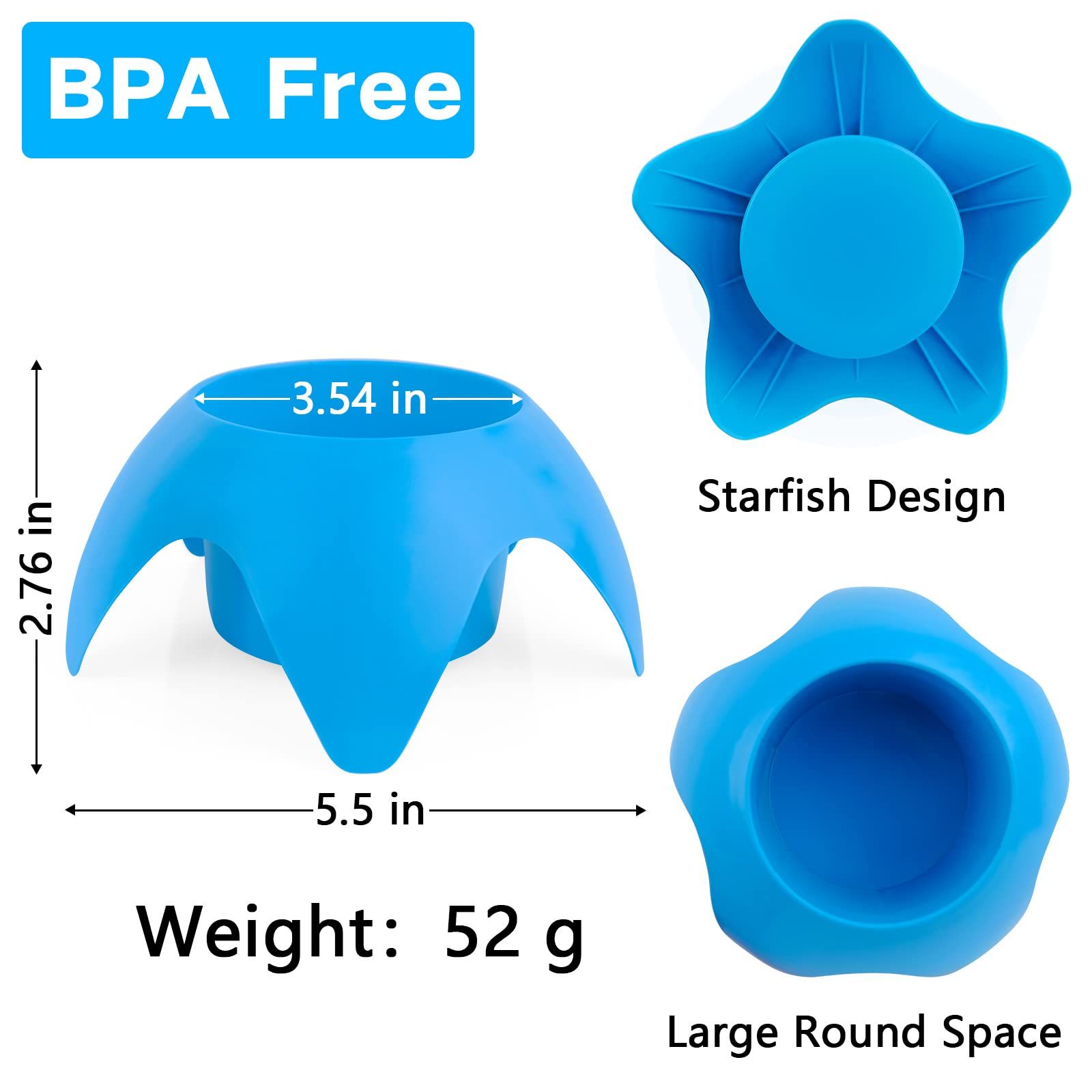 Beach Cup Holder-Beach Accessories for Vacation Beach Drink Holder Sand Cup Holder Beach Essentials Must (Multi-Color, 5 Packs) — image 2
