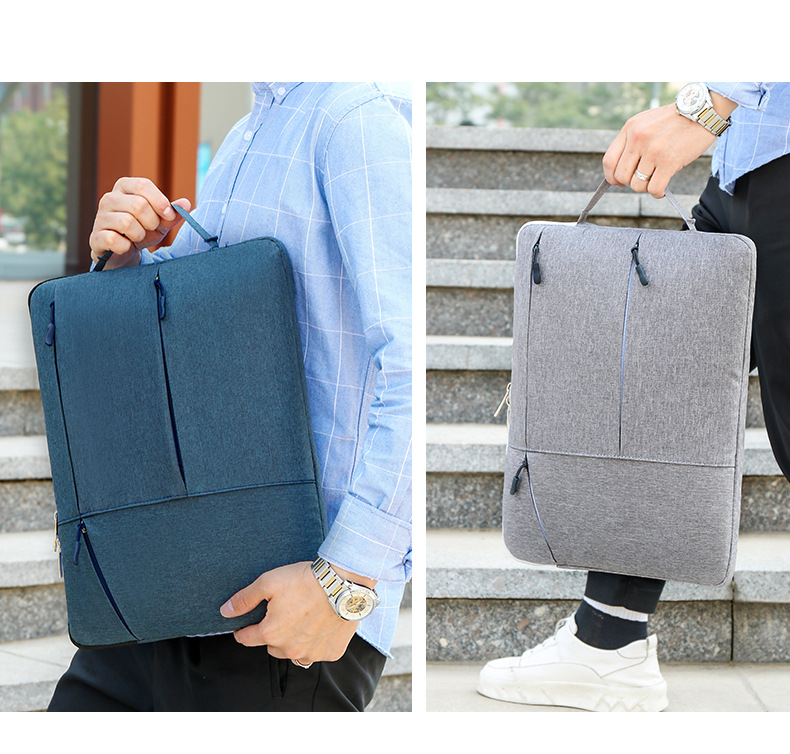 Laptop Case - Suitable for 13/14/15.6 inches - Zippered Laptop Case - Laptop Sleeve - Waterproof Oxford Cloth - Scratch and Wear Resistant, Easy to Carry โ image 2