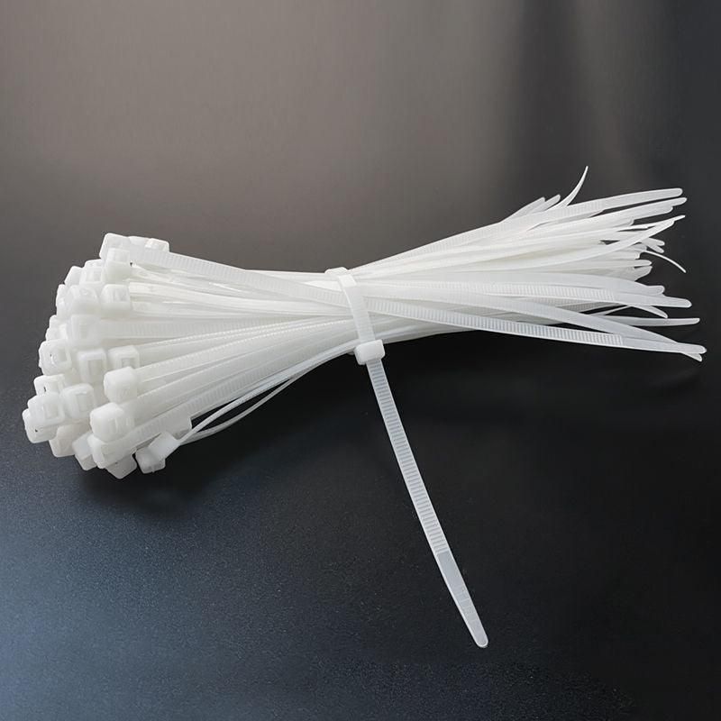 250-1000X Cable Ties Zip Ties Nylon Uv Stabilised Bulk White Clear Cable Tie - 4*200mm 500 PCS โ image 6