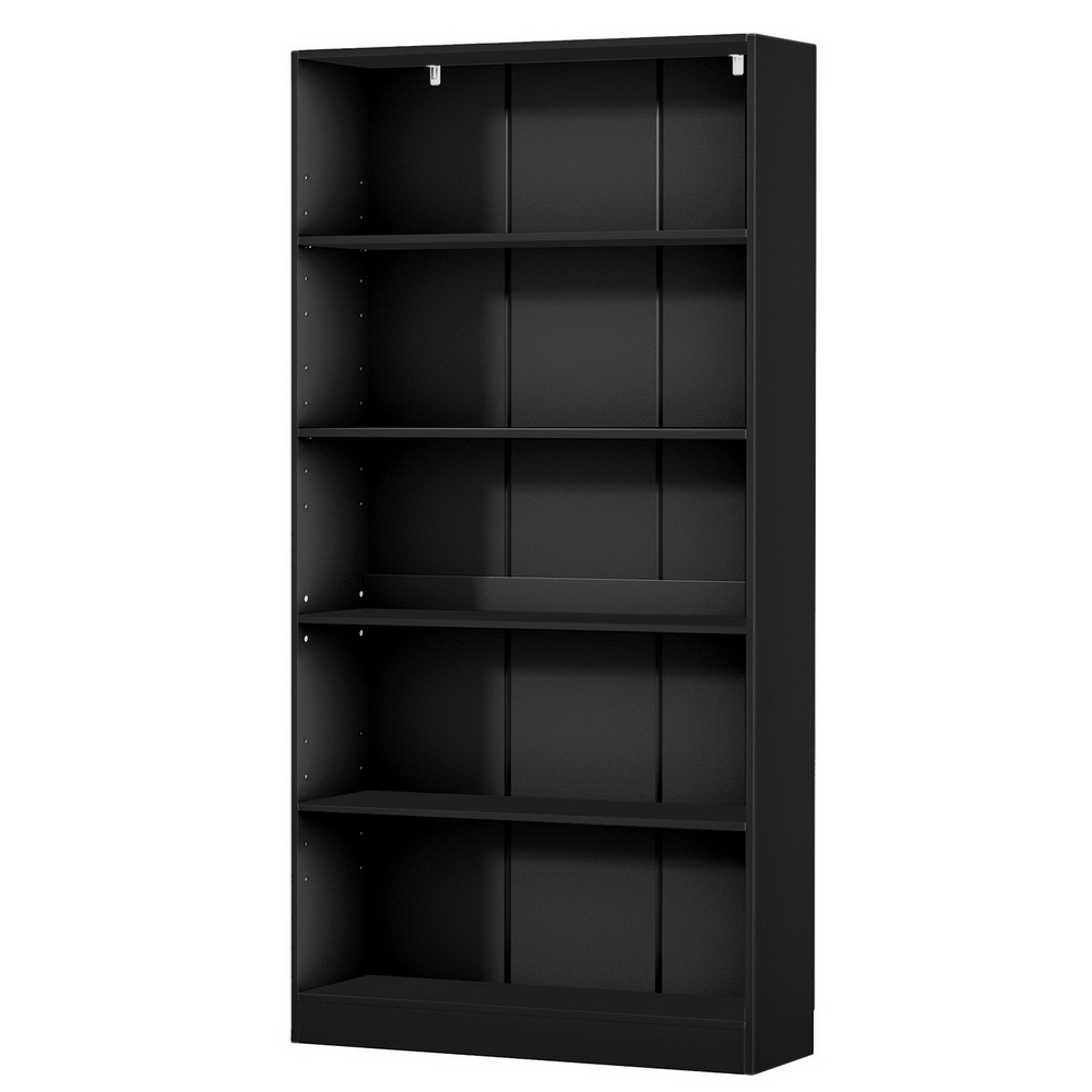 Artiss Bookshelf 5 Tiers ANTON Black โ image 3