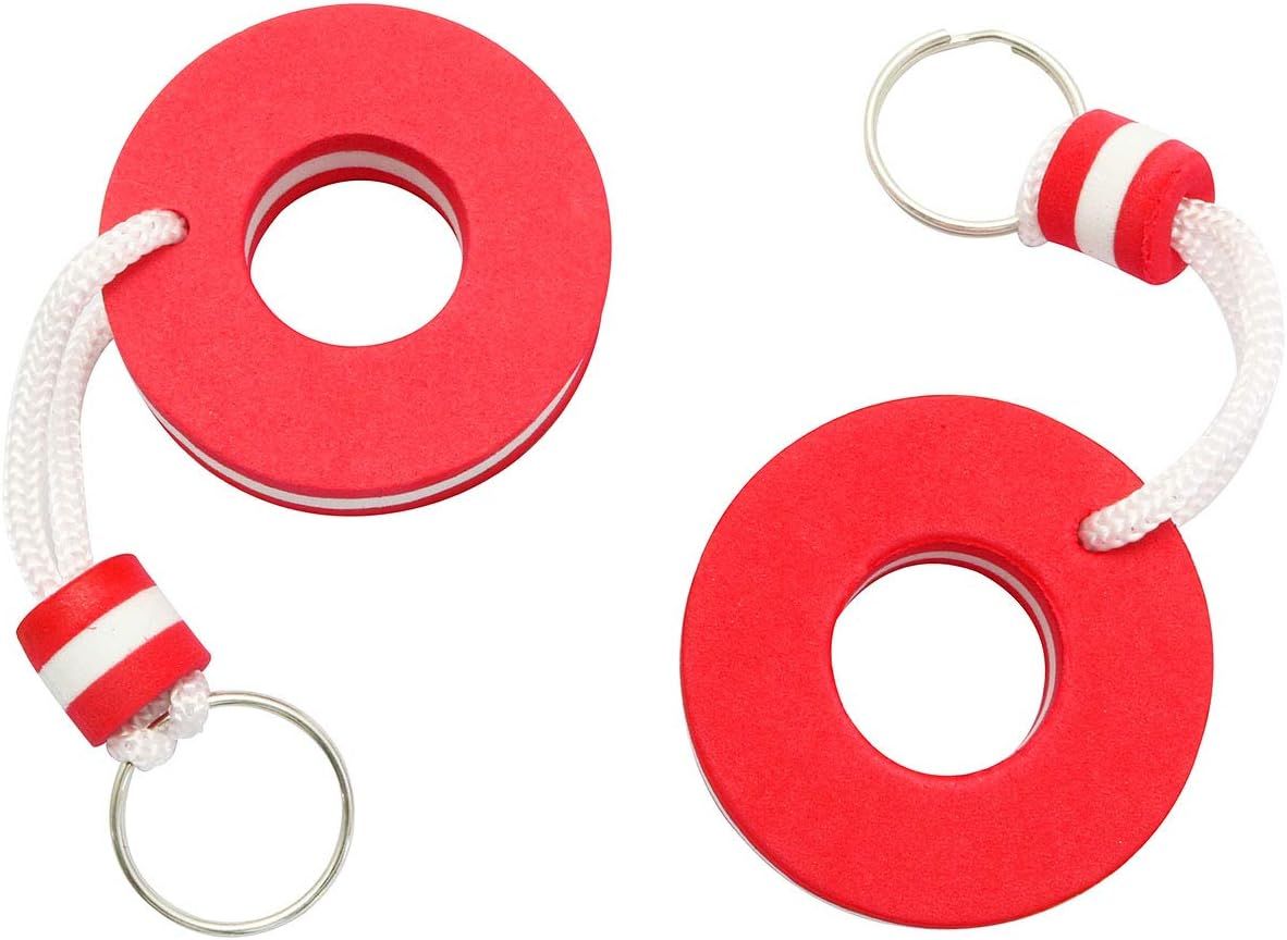 2PCS Floating Keyring, Water Buoyant Keychain, Safety Key Chain for Swimming Pool, Gym, Mall, Sauna โ image 2
